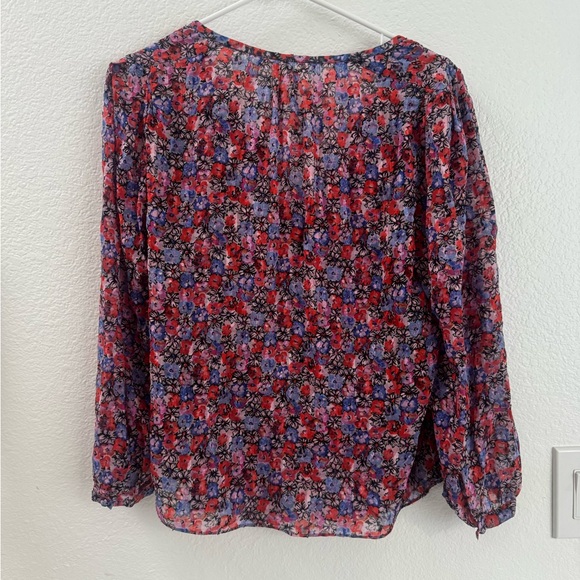 Rebecca Taylor LS Cosmic Top - Picture 8 of 8